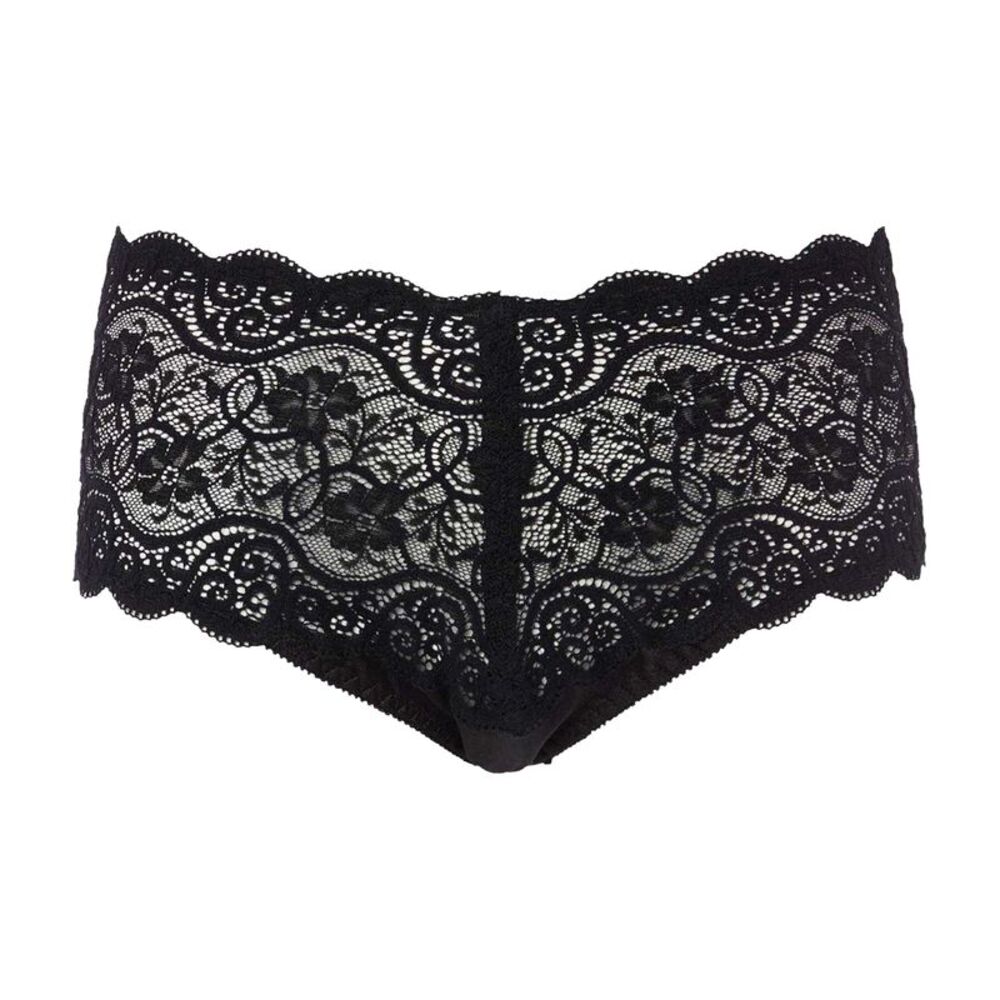 Triumph Womens/Ladies 300 Floral Lace Full Briefs / Black